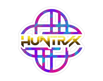 Pegatina de demonio del Kpop / Rumi Mira Zooey / Pegatina de grupo femenino del Kpop / Dorada