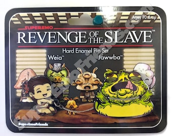 SuperEmo Revenge of the Slave Enamel Pin Set