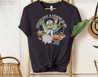 You've Got A Friend In Me Shirt, Disney Toy Story Shirt, Disney Trip Shirt, Disney Friends T-Shirt, Toy Story Characters Shirt, Best Friends