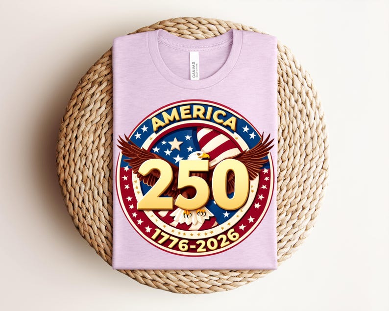 USA 250 Years Of Freedom Shirt, America 250 Patriotic Shirt Fourth Of July 1776 2026 Shirt, Independence Day Vintage USA Tee image 4
