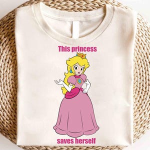 Princess Peach Mario Shirt, It’s Peach Time T-Shirt, Super Mario Sweatshirt, Princess Peach And Friends Shirt,Birthday Girl Shirt,Peach Gift