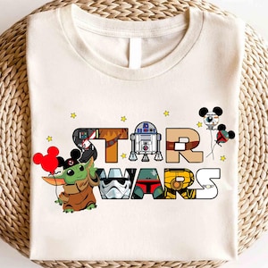 Star Wars Shirt, Star Wars Disney T-Shirt, Star Wars Sweatshirt, Disney Man Shirt, Disney Star Wars T-Shirt, Disney Trip Shirts, Disneyland T-Shirt