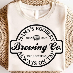 Brewing Co Shirt, Mamas Boobery T-Shirt, Breastfeeding Brewery Tee, Funny Breastfeeding T-Shirt, New Mom Gift, Baby Shower Gift