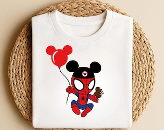 Spiderman Mickey Shirt, Disney Tshirt, Disney Toddler, Family Spidey Disney Shirt, Disney Trip Shirts, Spidey Mickey Tee, Disneyworld