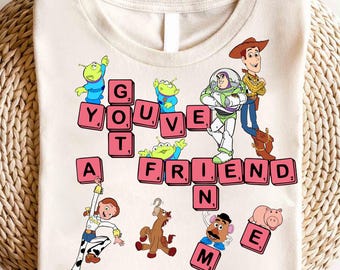 You've Got A Friend In Me Shirt, Disney Toy Story Shirt, Disney Trip Shirt, Disney Friends T-Shirt, Toy Story Characters Shirt, Best Friends
