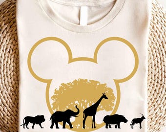 Disney Animal Kingdom Shirt, Animal Kingdom Shirt, Mickey Safari Shirt, Animal Kingdom Family Shirts, Mickey and Friends Shirt