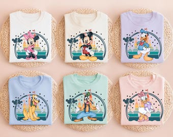 Retro Mickey and Friends Shirt, Disney Family Trip Shirt, Disney Trip 2026 Shirt, Walt Disney World Shirt, Disneyland Shirt , Friends Shirt