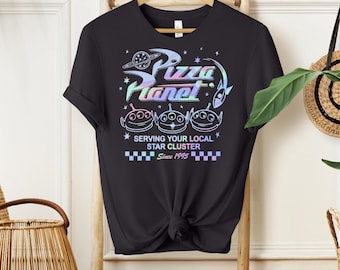 Pizza Planet Toy Story Shirt, Disney Aliens Shirt, Pizza Planet Tee, Toy Story Family Shirt, Funny Disney Aliens Pizza Planet T-Shirt