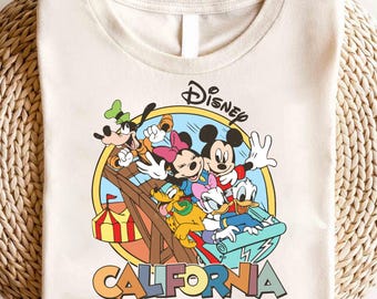 Disneyland California Shirt, Disneyland Shirt, Mickey And Friends Shirt, Disney Vacation Tee,WDW Tee,Birthday Gift, Disney Family Trip Shirt