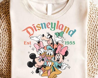 Disneyland Shirts, Disneyland Trip Shirt, Disneyland 2025 Shirt, Disneyland Vacation Shirt, Disneyland Vacation Shirt, Mickey Friends Shirt