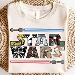 Star Wars Shirt, Star Wars Disney T-Shirt, Star Wars Sweatshirt, Disney Man Shirt, Disney Star Wars T-Shirt, Disney Trip Shirts, Disneyland T-Shirt
