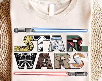 Disney Star Wars Shirt, Mandalorian Shirt, Galaxy's Edge Shirt, Darth Vader Shirt, Chewbacca Shirt, Star Jedi Shirt, Luke Skywalker Shirt