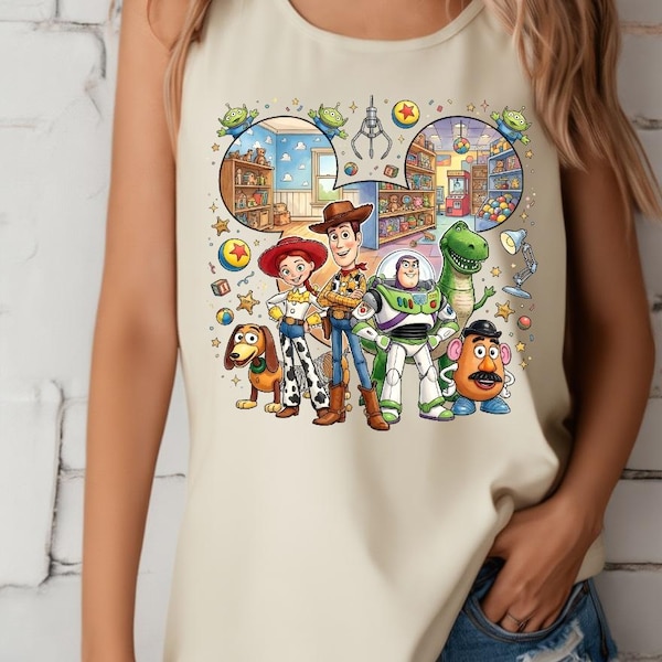 Comfort Colors Disney Toy Story Tank Top,Disney World Toy Story Tank Top,Toy Story Disney Family Tank Top,Disney Gift Tank Top