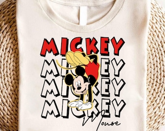 Mickey Shirt, Cute Mickey Shirts, Retro Mickey T-shirt, Mouse Shirt, Family Vacation Tshirt, Family Trip, Mickey Lover Gift