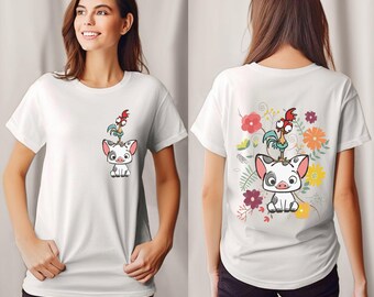 Disney Moana Pua And Hei Hei Shirt, Moana Hei Hei Shirt, Disney Moana Pua Shirt, Moana Characters Tee, Moana Friends Shirt, Moana Gift