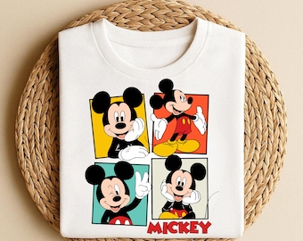 Mickey Mouse Shirt, Cute Mickey Shirts, Retro Mickey T-shirt, Mouse Shirt, Family Vacation Tshirt, Family Trip, Mickey Lover Gift