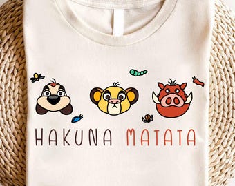 Disney Hakuna Matata Shirt, Animal Kingdom Shirt, Disney Lion King Shirt, Timon Shirt, Pumbaa Shirt, Disney Safari Shirt