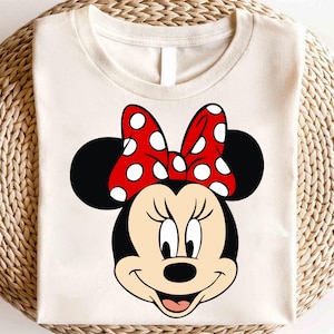 Minnie Mouse T Shirt, Disney Minnie Shirt, Minnie Checkered Shirt, Disney Gift Shirts, Disney Shirts Kids, Minnie Shirt