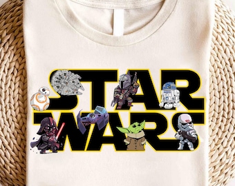 Disney Star Wars Shirt, Mandalorian Shirt, Galaxy's Edge Shirt, Darth Vader Shirt, Chewbacca Shirt, Star Jedi Shirt, Luke Skywalker Shirt