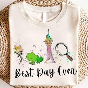 Tangled Shirt, Pascal Shirt, Rapunzel Shirt, Best Day Ever Shirt, Tangled Birthday Party, Rapunzel Birthday Shirt, Disney, Disney World