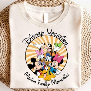 Disney 2025 Family Vacation Shirts, Mickey Castle 2025 Shirts, Disneyland Family Trip Shirt, Custom Mickey Trip Shirt