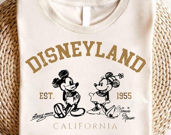 Disneyland California T Shirt, Disneyland Est. 1955 Shirt, Disneyworld Shirt, Disney Shirt, Mickey And Friends Shirt, Disney family shirt