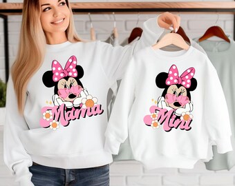 Disney Mama Mini Shirt, Minnie Disney Mom Shirt, Minnie Mama Tee, Disney Mommy Birthday Shirt, Disney Family Trip Tee