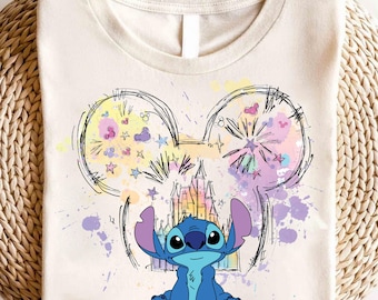 Stitch Shirt, Disney Tee, Disney Stitch Shirt, Stitch Disneyworld Shirt, Disney Vacation Shirts, Disney Castle Shirt, Magic Kingdom Shirt