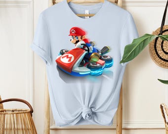 Mario Kart Shirt, Mario Kart Characters Shirt, Mario Character Shirt, Mario Family Shirt, Super Mario Gaming Shirt, Mario Shirt