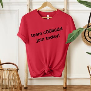 Team c00lkidd Mach mit, Roblox, Hacker, Forsaken, Gamer-Bekleidung, Gaming-T-Shirt für Gamer, Unisex-Erwachsen-T-Shirt