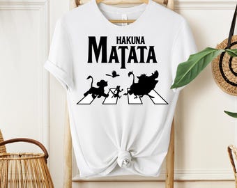 Retro Disney Hakuna Matata Shirt, Animal Kingdom Shirts, Disney Lion King, Disney Family Trip 2026 Shirts, Disney Vacation Tee