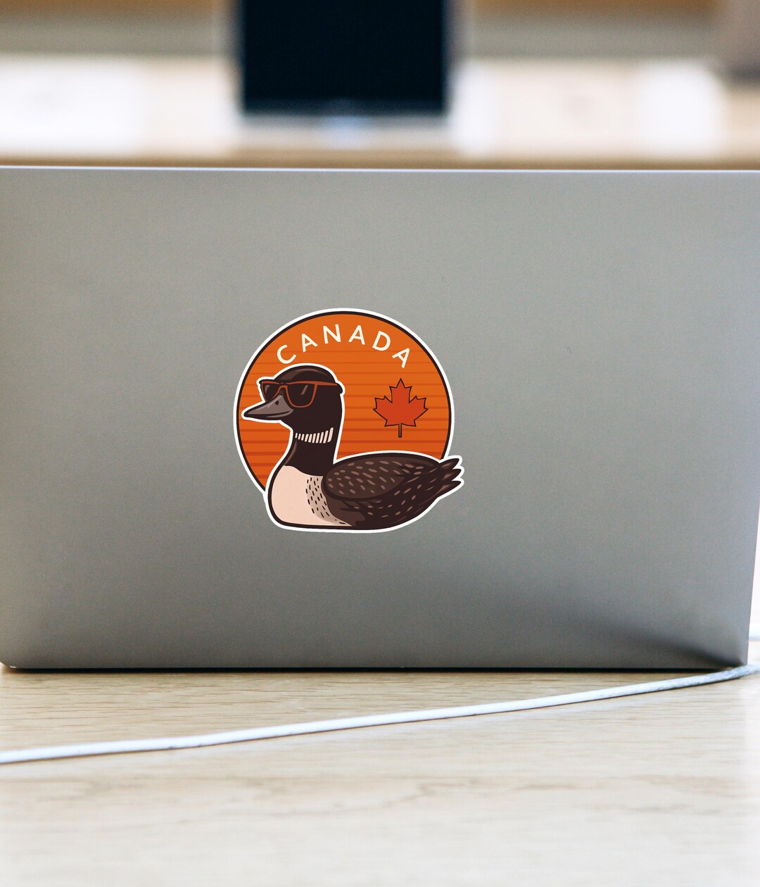 Canada Goose Sticker Cool Loonie Sticker Canadian Pride Loon Sticker ...