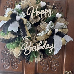 Birthday Wreath