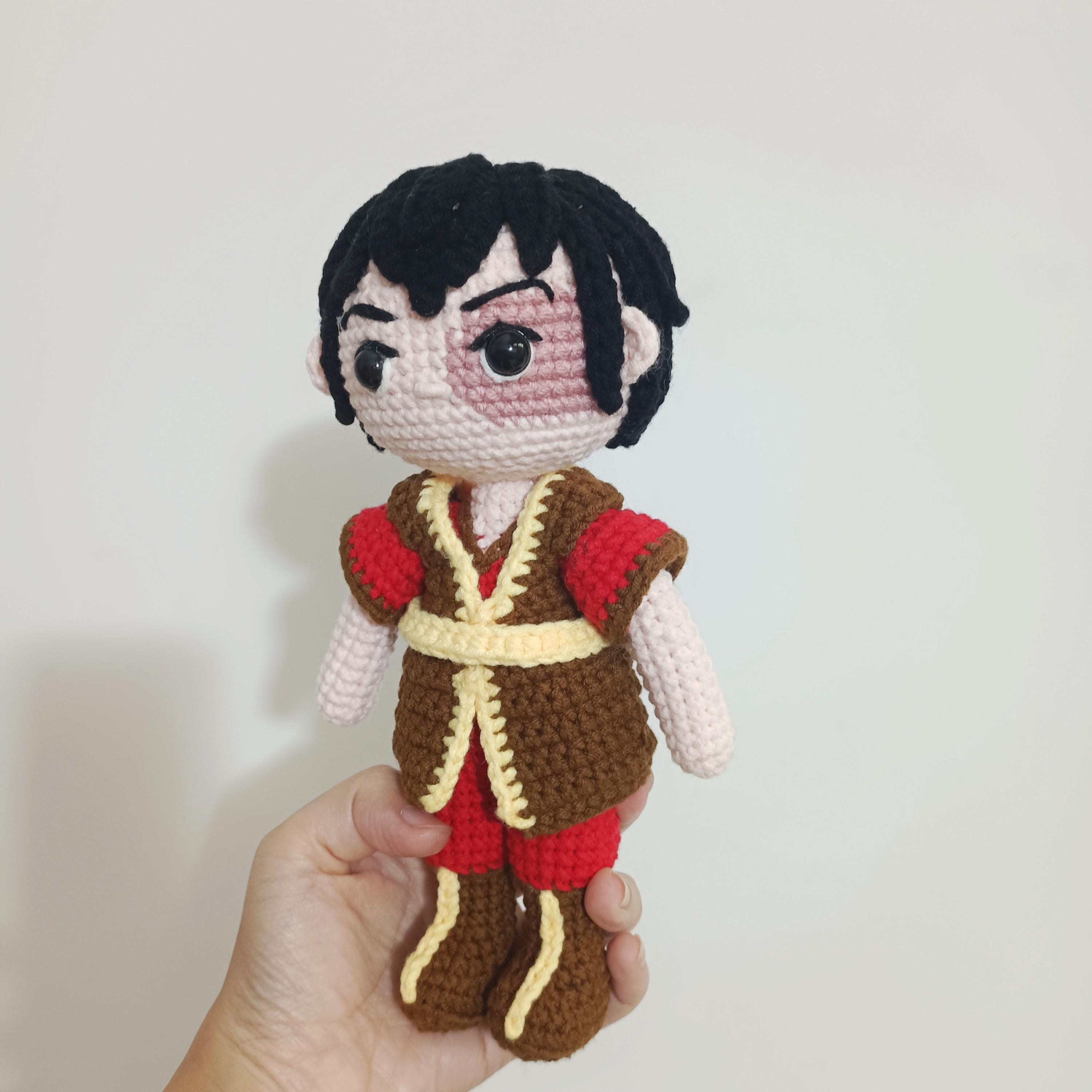 Zuko Amigurumi Crochet Pattern, Avatar Doll (PDF English) - Etsy