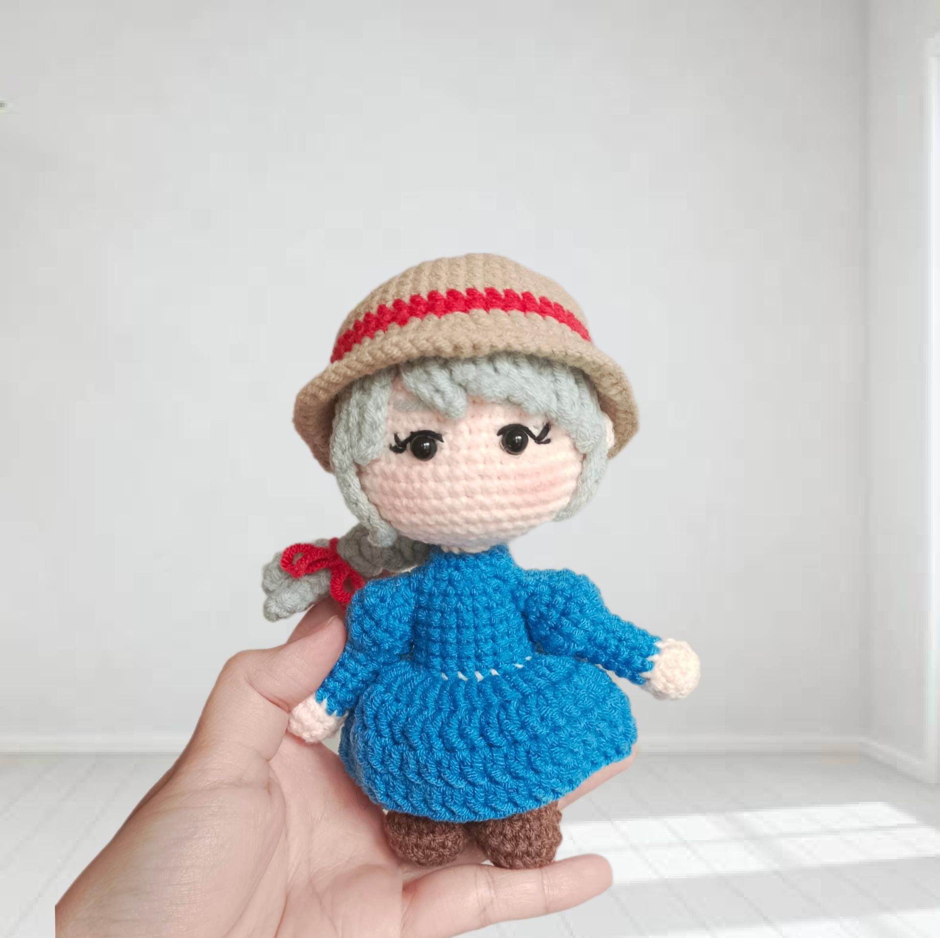 Moving Castle, Howl & Sophie Inspired Amigurumi Crochet Pattern, Howl ...