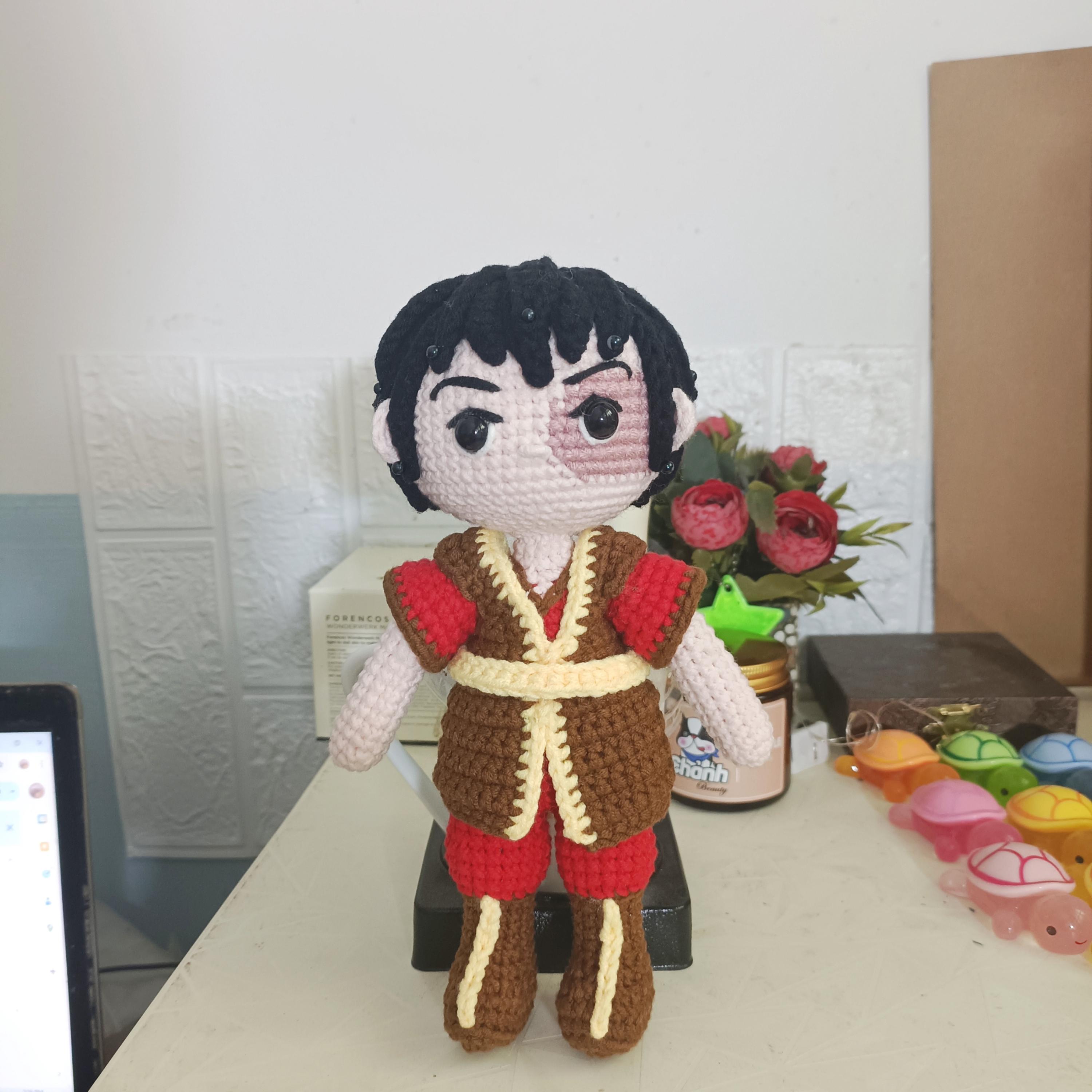 Zuko Amigurumi Crochet Pattern, Avatar Doll (PDF English) - Etsy