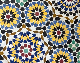 Zellige-Fliesen für Küchenrückwände, handgefertigte marokkanische Fliesen, Badezimmerfliesen für Duschwände, Keramikfliesen (Großpackung)