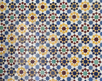 Azulejos de lujo para salpicaderos de cocina, azulejos de cerámica marroquíes hechos a mano para paredes y baños (a granel).