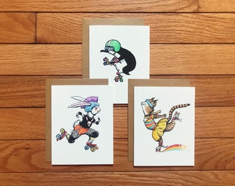 Box Set • Roller Animals • 9 cards