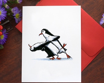 Tango Penguin Card