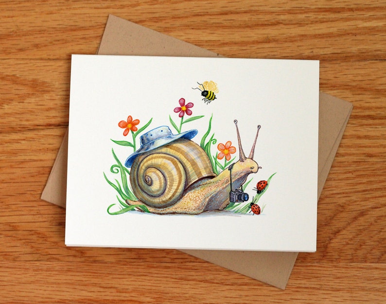 Traveling Snail Card image 1