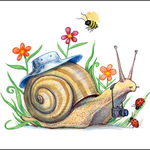 Traveling Snail Card image 3