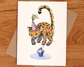 Birthday Jaguar Card