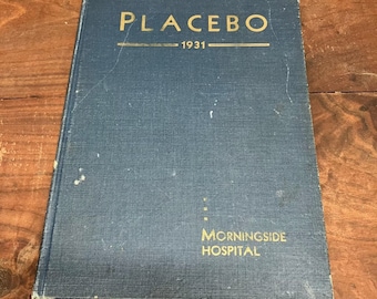 Placebo 1931 Morningside Hospital School Nursing Yearbook Tulsa Oklahoma