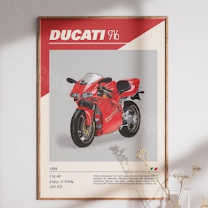 Ducati 916 Poster Digitaler Download