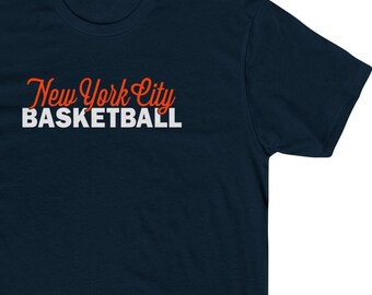 New York City Basketball T-Shirt, NYC Hoops Fan Apparel, Mom, Dad, Teen, Gifts For Him, Her, Gameday, Basketball Mama, Girl's Basketball