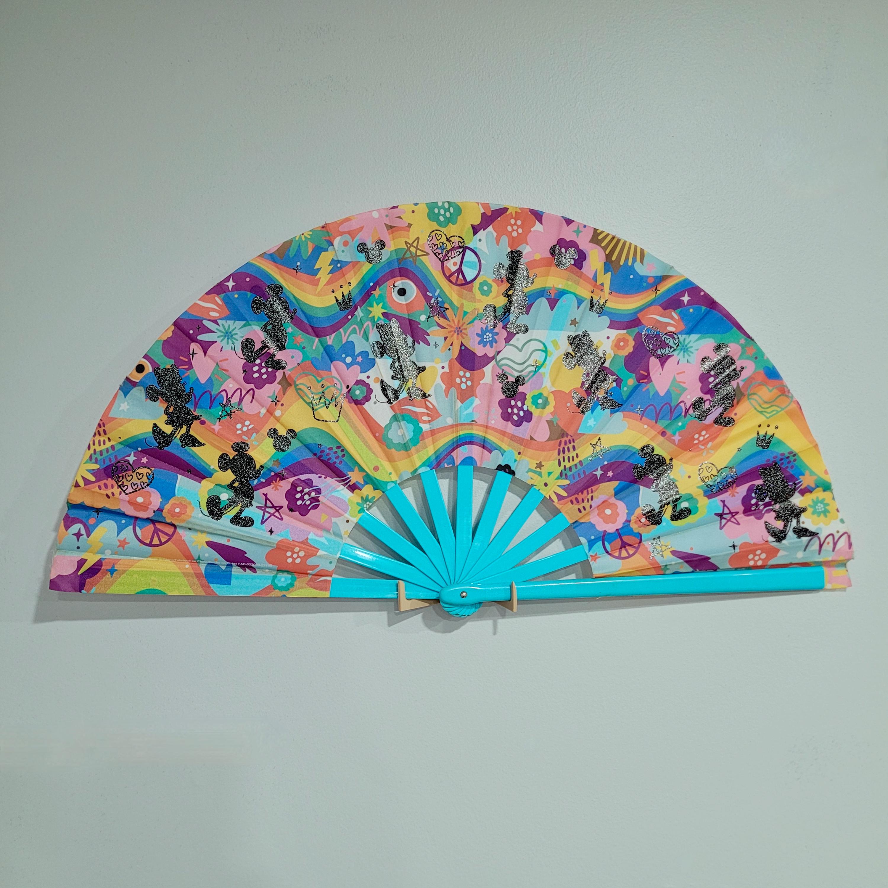 Decorative Fan Wall Display - Etsy
