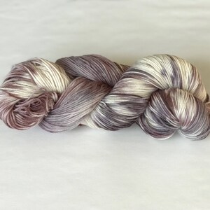 Berry Delish Naturally Dyed Fingering Sock Yarn image 4