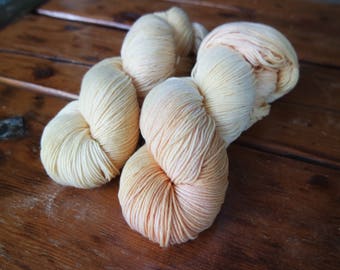 Sunset Fingering Sock Yarn Naturally Dyed