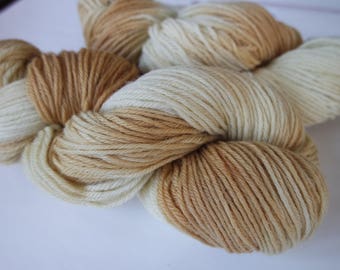 Goldielight Naturally Dyed Worsted Weight Superwash Wool Yarn